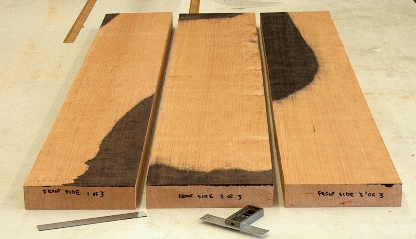 Three Pieces From a Board