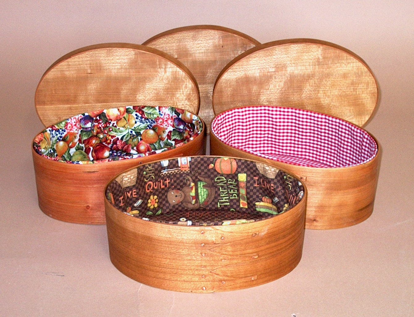 Shaker Oval Boxes