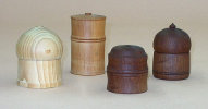 Turned Lidded Boxes