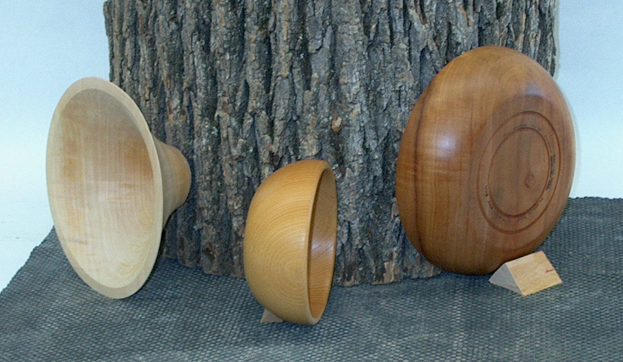 Bowls In A Log