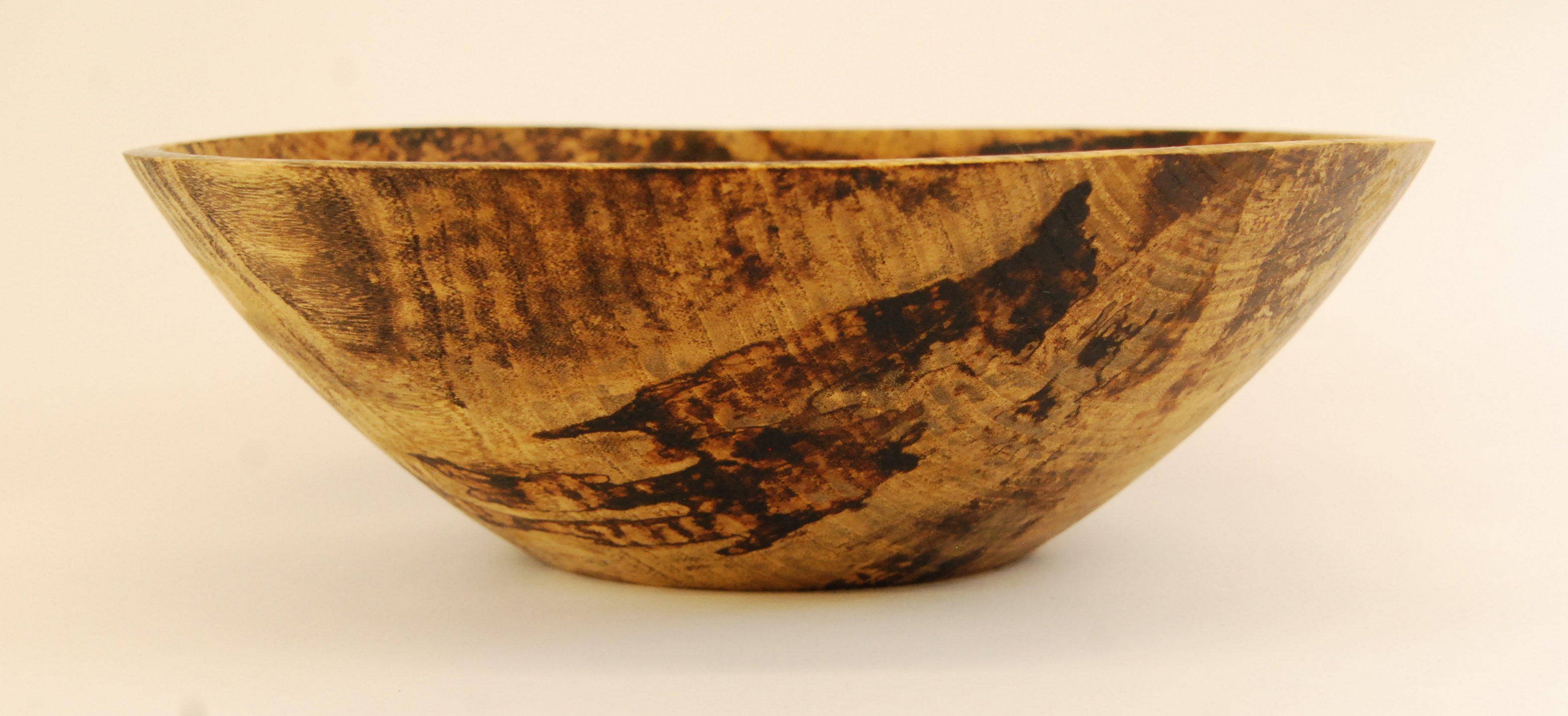 Spalted Hackberry Bowl